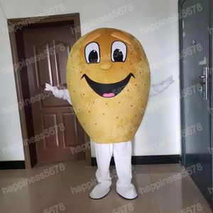 Performance Potato Mascot Costumes Cartoon Character Outfit Suit carnival unisex vuxna storlek halloween jul fancy carnival klänning kostymer