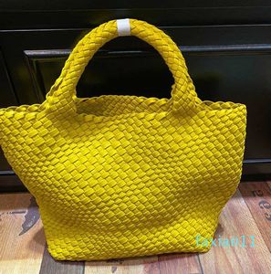 women B weave Designer Tote Large Capacity Handle Handbags Casual Soft Hobo Bags lady Top Quality shopper