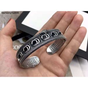 2021 new high-quality cuff designer bracelet ladies retro vintage old luxury jewelry belt box221q