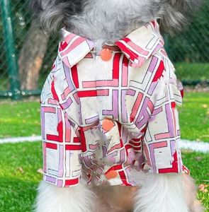 Abbigliamento classico per animali domestici Camicia per cani Cani di piccola e media taglia Teddy Bichon Corgi Pomeranian Schnauzer