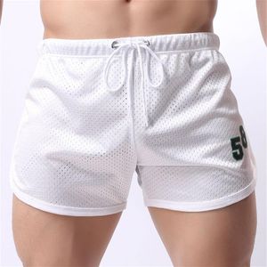 Marca masculina náilon boxer shorts masculino malha roupa interior boxer sexy casa pijamas masculino confortável men2997