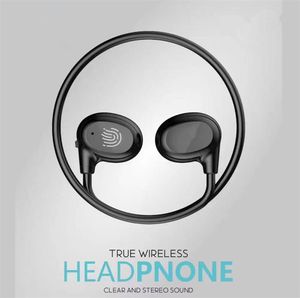 Air-One Light Luxury Earphone Earhook Running Air Ledning Trådlös Bluetooth-hörlurar Ultra-lång uthållighet Benavkänning Explosion Bakre hängande headset