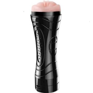 Massaggiatore giocattolo del sesso Un'unità 2 in 1 Masturbatori maschili 3D Coppa per adulti Blow Job Stroker Realistico strutturato Vagina Masturbazione maschile