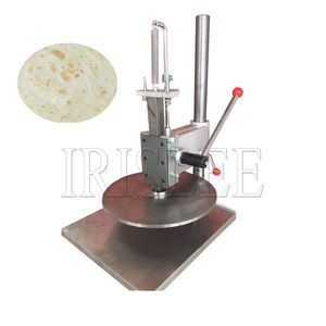 Manual pizza dough sheeter dough press machine