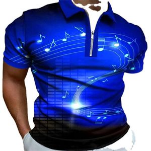 DIY Clothing Customized Tees & Polos New Polo Shirt Men's Top Summer Casual Fashion Loose Size 3D Printed Polo Neck Short Sleeve T-shirt