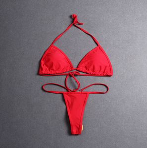 Klassiker Damen Beachwear Metall Bikinis Designer Tanga Biquinis 2024 Micro Bikini Sets Sexy Badeanzug String Mode Bademode mit Etikett S-XL Rosa Rot Schwarz Weiß