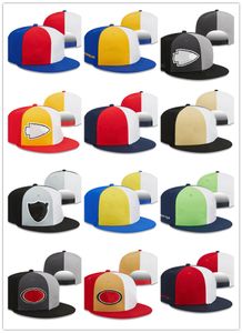 2023 boczna linia snapback hat football cap snapback hats regulowane mix mecz zamówienie wszystkich czapek