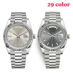 abb_watches Men's Automatic Watches 41/36mm Day/Date Diamond Watches Luxury Couple Watches Round Stainless steel Sapphire Waterproof Wristwatches Christmas Gifts