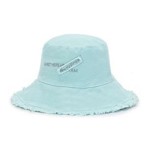 Wide Brim Hats Bucket Fashion Tassel Women Hat Summer Spring Male Fisherman Cotton Outdoor Beach Travel Panama Cap Sun 230915