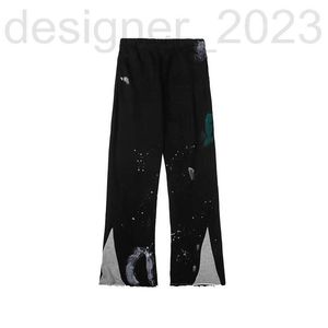 Herrenhose Designer Jeans Jogginghose Sport 7216b Painted Flare Sweat Pant 8tmu c11 YMGT