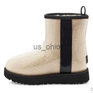 Stiefel 2023 Winter Schnee Stiefeletten Damen Schuhe Frauen Männer Luxus Designer Junge Mädchen Klassische Klare Mini Wasserdichte Regen Stiefel frau Mann J230919