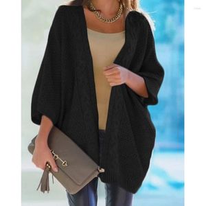 Women's Knits Sweater Cardigan 2023 Autumn And Winter Europe The United States Fashion Casual Loose Large Size