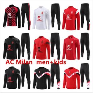 Ac 23 24 Milans Allenamento Stupia Ibrahimovic SOCCER MILANO SOVERTHETMENT 23/24 MAILLOT MILLOT MILANDE FOOT COLLETSUIT