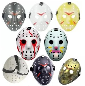 2 Gün Teslimat Toptan 12 Stil Tam Yüz Maskeli Beklem Maskeleri Jason Cosplay Kafatası Maskesi Jason Vs Cuma Korku Hokey Cadılar Bayramı Kostüm Korkunç Festival Partisi 0919