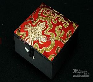 Luxury Jewelry Gift Boxes Cotton Filled Bangle Box Silk Printed Display Cases Top grade Packing Box size 10 10 45cm 2pcsllot6626571