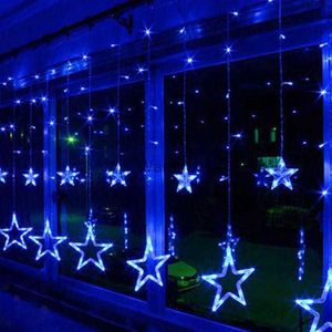 Stringhe LED Party AC220V EU LED String Star String Lights 2.5M LED Christmas Light Fata romantica per le vacanze Ghirlanda di nozze Decorazione del partito HKD230919