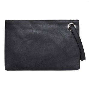 Marsupi Borsa da pranzo alla moda Tinta unita Frizione da donna Busta in pelle Telefono cellulare Borse regalo di festa per le donne 2023