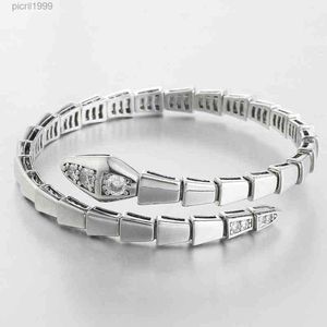 Nytt Spring Bone Armband Öppning DIGN LIVE ELASTIC 18K GULL SIER Valfritt