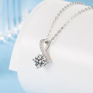 Personality fashion full diamond zircon mermaid pendant necklace feminine elegant cute small fresh pendant sweet pendant