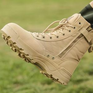 New America Sport Army Men's Tactical Boots Desert Outdoor vandringsstövlar Militära entusiaster Marina manliga stridsskor