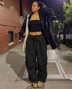 Kobiety Pants Gotoola 2023 Osobowość Street Women Chic w tym roku -Produkt zbędny Slim Fashion Loss Casual