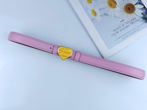 Quiet Active Litchi Belts for Women Designer Latest Designer Heart Shaped Letter Buckle Fashion Classic Casual Women's Belt