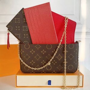 Высококачественная дизайнерская сумка через плечо кожаная Felicie Luxurys кошелек мини-кошельки держатель для карт женская сумка сумки на ремне женские роскошные сумки