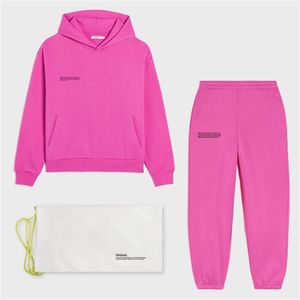 Lichtgewicht sweatshirts met capuchon Hoodies Trainingsbroek Joggers Dames Trainingspakken Tweedelige sets Joggingbroeken French Terry Trainingspakken 2107212y