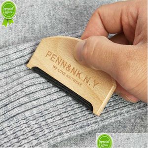 Lint Rollers Brushes Wooden Epilator Sweater Clothes Shaver Fabric S Manual Portable Trimmer Comb Drop Delivery Home Garden Housek Dhr7H