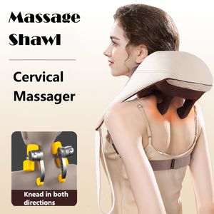 Massierendes Nackenkissen, Massagegerät, Massageschal, elektrisch, Shiatsu, Nacken, Schulter, Körper, Infrarot-beheizt, 6D-Kneten, Auto/Zuhause, Geschenk, Gesundheitswesen, 230918