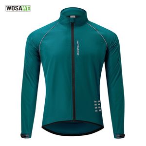 Fahrradjacken WOSAWE Reflektierende Herren-Radjacken, winddicht, Fahrradbekleidung, Windjacke, Outdoor-Sport, Laufen, MTB, Fahrrad, Netzweste 230919