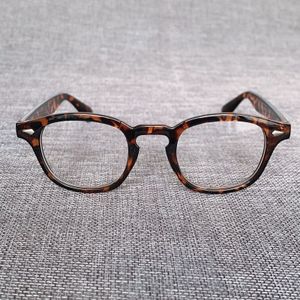 Sonnenbrillenrahmen im Vintage-Stil im Johnny-Depp-Stil für Männer und Frauen, Markendesigner, klassische Brillen mit klaren Gläsern, optischer Brillenrahmen, Party 230918