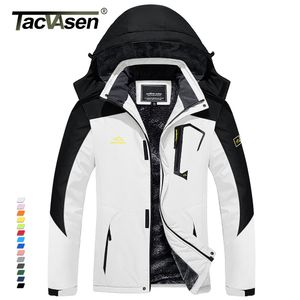 Damenjacken TACVASEN Wintermode Ski Snowboardjacke Frauen Thermofleece Wasserdicht Fisch Lässige Arbeit Regenjacke Mantel Windjacke Parka 230919