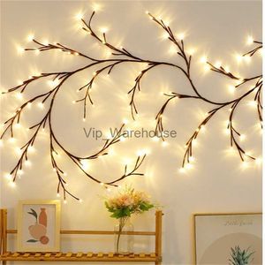 LED String Parti 144 Ledler Şube Rattan Işıkları DEY PERİ IŞIKLAR DEVİL TATİL DÜĞÜN PARTİSİ İÇİN DEĞİŞTİRİLMİŞ LED String Lights Eu/US/UK/AU Plug HKD230919