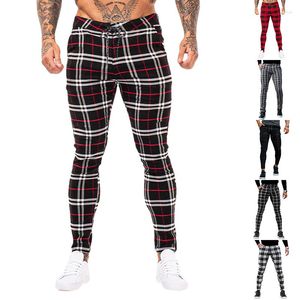 Herrbyxor Europa och USA Sweatpants Mode A Character Print Casual Clothing With