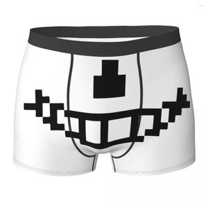 Underpants Men's Sans Undertale Underwear Dog Game Funny Boxer Shorts Panties Homme Mid Waist S-XXL