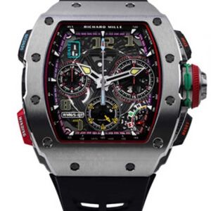 Luxuriöse Richarmilles-Uhr Card RM Armbanduhren Damenarmbanduhr Serie 65-01 Titanmetall mit Sicherheit