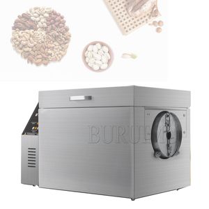 Commercial Full Electric Nut Roaster Household Small Coffee Beans Peanut Pistachio Almond Chestnut Roasting Machine