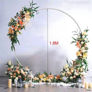 Decoração de festa 1/8m grande balão jumbo anel círculo suporte gigante grande arco quadro fundo coluna aniversário chá de bebê wedding258n