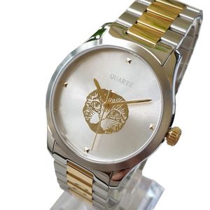 Nuovi orologi di moda 38mm 28mm Orologio da uomo di lusso da donna Cinturino in acciaio inossidabile cat-face Orologio da polso al quarzo montre de luxe Lady Watch156h