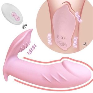 Sex Toy Massager Wearable Butterfly Dildo Vibrator g Spot for Women 10 Speeds Clitoris Stimulator Remote Control Panties Vibrating