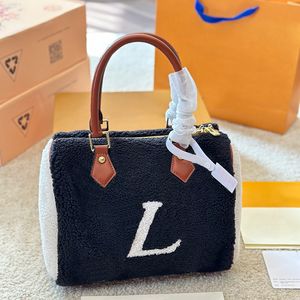 Luis Vuittons Designer LVSE Women LouiseviutionBag Crossbody French Bag Lambhair Detachable Brand Sholdle Strap Two Tote Bag Letter Flower Print Pattern Mes