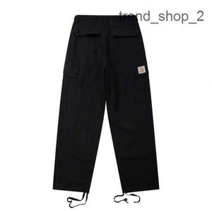 Herrbyxor carhart nordamerikanska high street varumärke Pure Cotton Five Point Check Multi Pocket Overalls Leisure Designer Yk Cargo Minus Two To