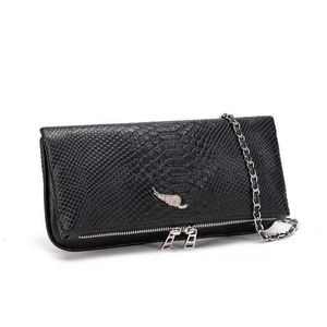 Fashion New Crocodile Zv Women s Bag France 2023 Wing One Shoulder Crossbody Golden Classic Cross Body Designer Bags Chain Versatile Handbags 230919