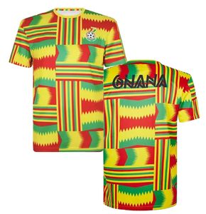 23-24 Maglie da calcio Ghana Squadra nazionale mondiale Uomo bambino Donna Qualità tailandese 5 THOMAS 9 J.AYEW 10 A.AYEW 11 Wakaso 13 GYAN dhgate Progetta il tuo abbigliamento da calcio