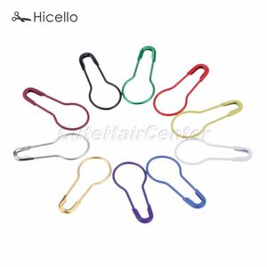 100pcs Metal Clips Colorful Knitting Crochet Locking Stitch Marker Safety Alloy Pins Sewing Accessory Needle Clip Hicello281H