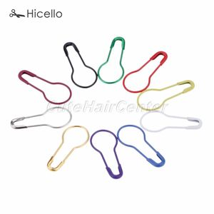 100pcs metalowe klipsy kolorowe dzianie szydełkowane ściegowanie ściąga bezpieczeństwo SPINS SPINS SHATHING AKCESORY IGELE CLIP HICELLO281H