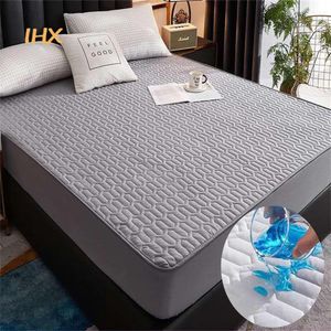 Colcha impermeável engrossar colchão almofada protetor pele amigável durável lençol capa de cama tapete de látex 150x200 180x200 160x200 230919