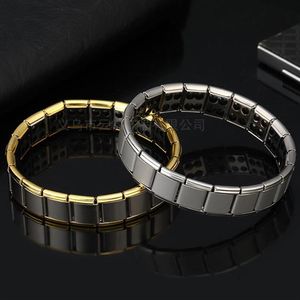 Link Chain ed Stainless Steel Magnetic Bracelet For Women Healing Bangle Balance Health Men Care Jewelry293L