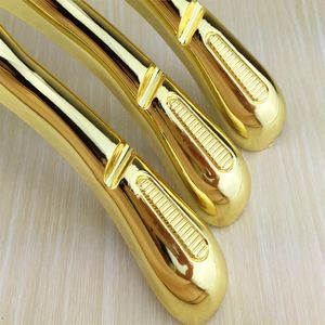 10 pçs lote de alta qualidade bonito brilhante dourado ombro largo luxo ouro plástico roupas cabide rack para casacos calças vestido casamento t263h